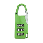 1 PC.  resettable 3 digits Combination lock Travel Case